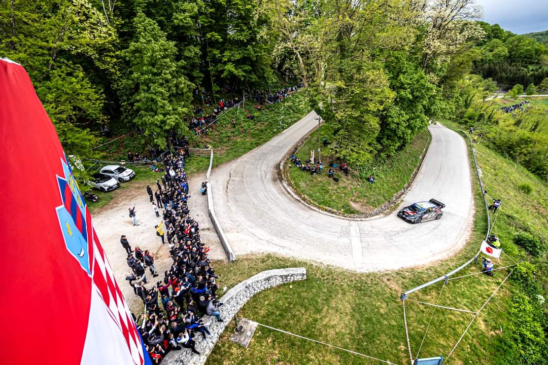 Hairpin action! 🇭🇷 📷 @fotoModlic #CroatiaRally #CroatiaFullOfLife #enteringthewrchybriderawithhep