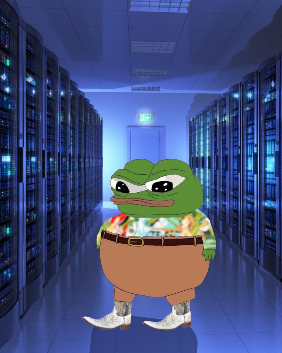 The internet everything computer gave birth to one of the most frenly coins known as $APU.  Henlo from the fren DataCenter