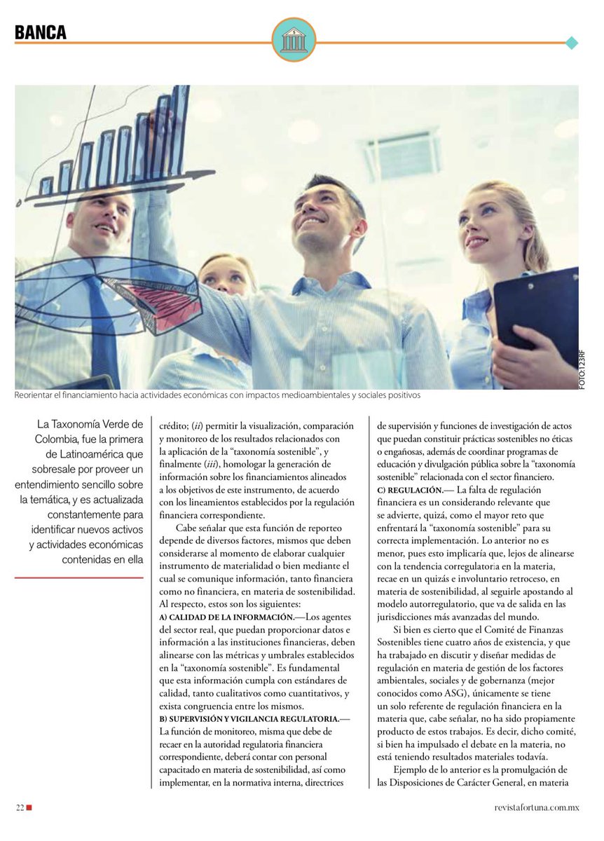 BWiseRBC's tweet image. Nuestro Of Counsel y líder de la práctica en materia de Derecho Financiero y Bursátil, @abdfh7, escribió para @Revista, un artículo sobre el sector financiero mexicano frente a los Criterios ASG. Aquí, el artículo completo.

Somos #BWISE, proveemos #SolucionesLegales