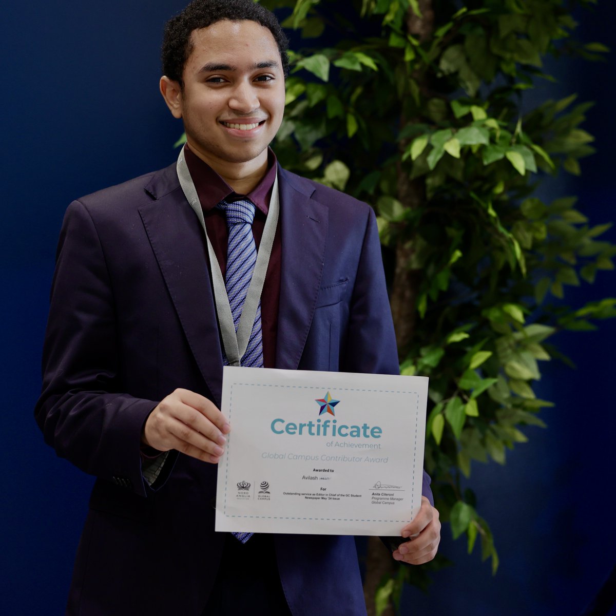 The latest issue of the GC newspaper exploring the theme of ‘Embracing Culture’ is out and our world class #AcademicAchiever Y12 Avilash has been honored with a certificate of achievement for outstanding service as editor in chief of the Nord Anglia student led newspaper.