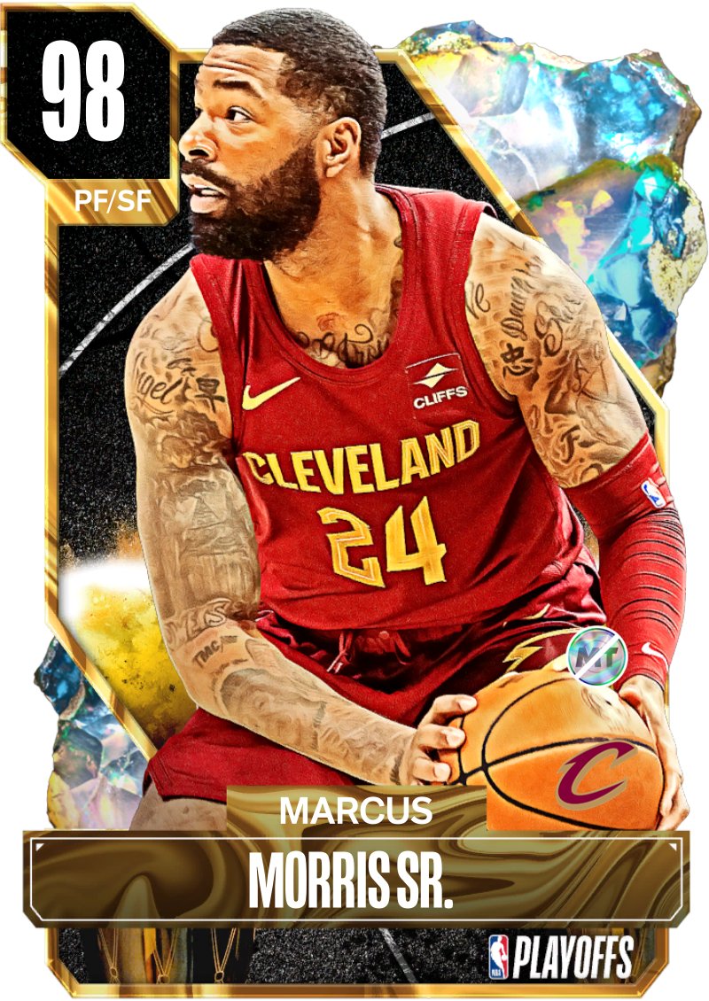 My 24th Birthday Today and number 24 Marcus Morris is the best card from the NBA Playoffs set