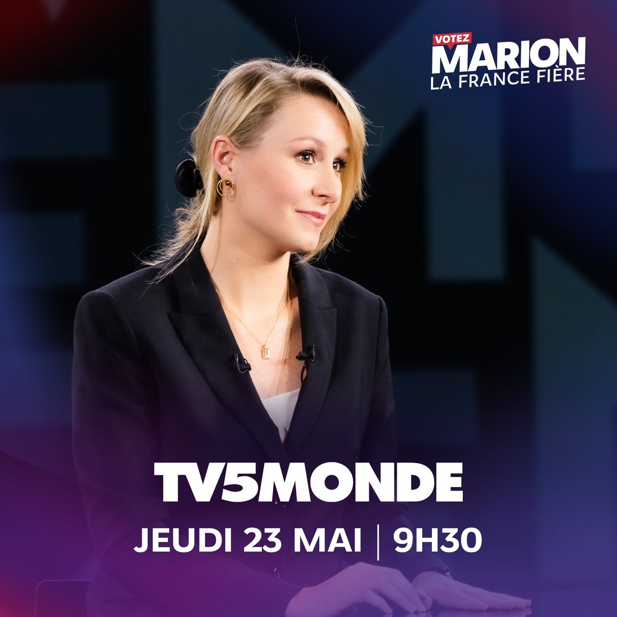 📺 Je vous donne rendez-vous demain matin à 9h30 dans l’émission « Face aux territoires » sur @TV5MONDE. ⤵️