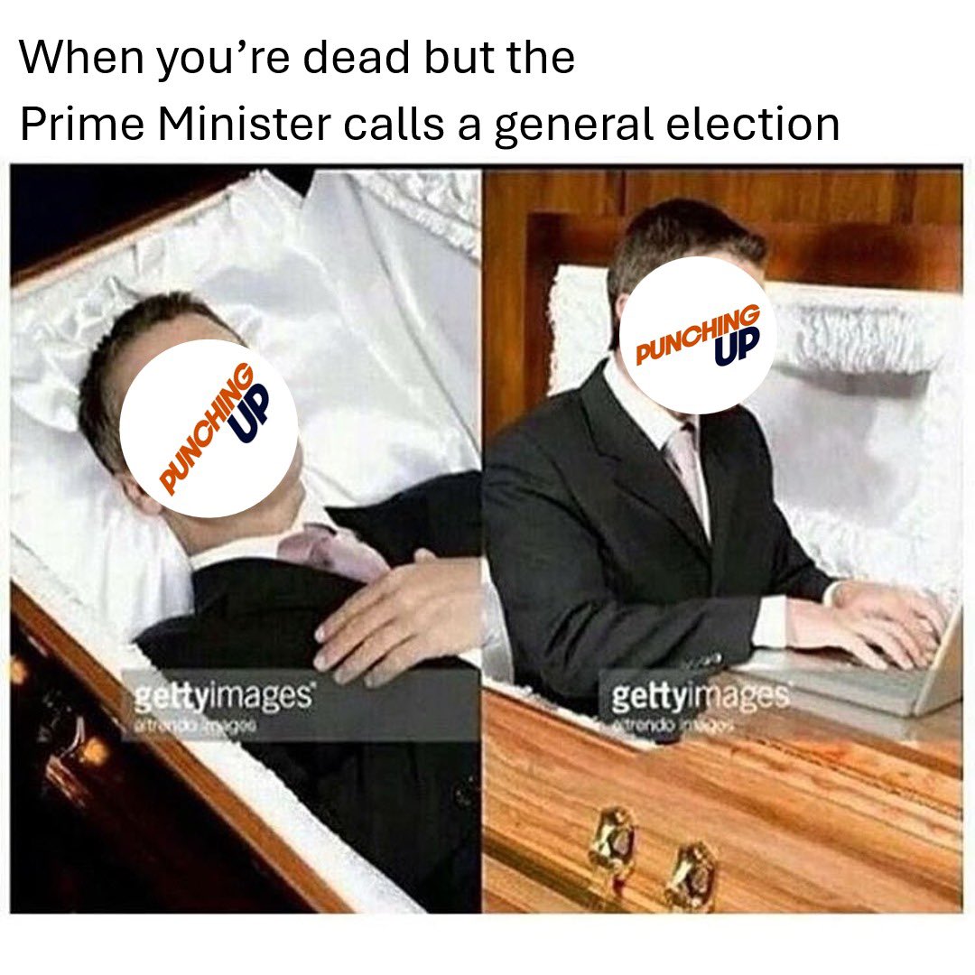 We’re back, baby 

#GeneralElection
