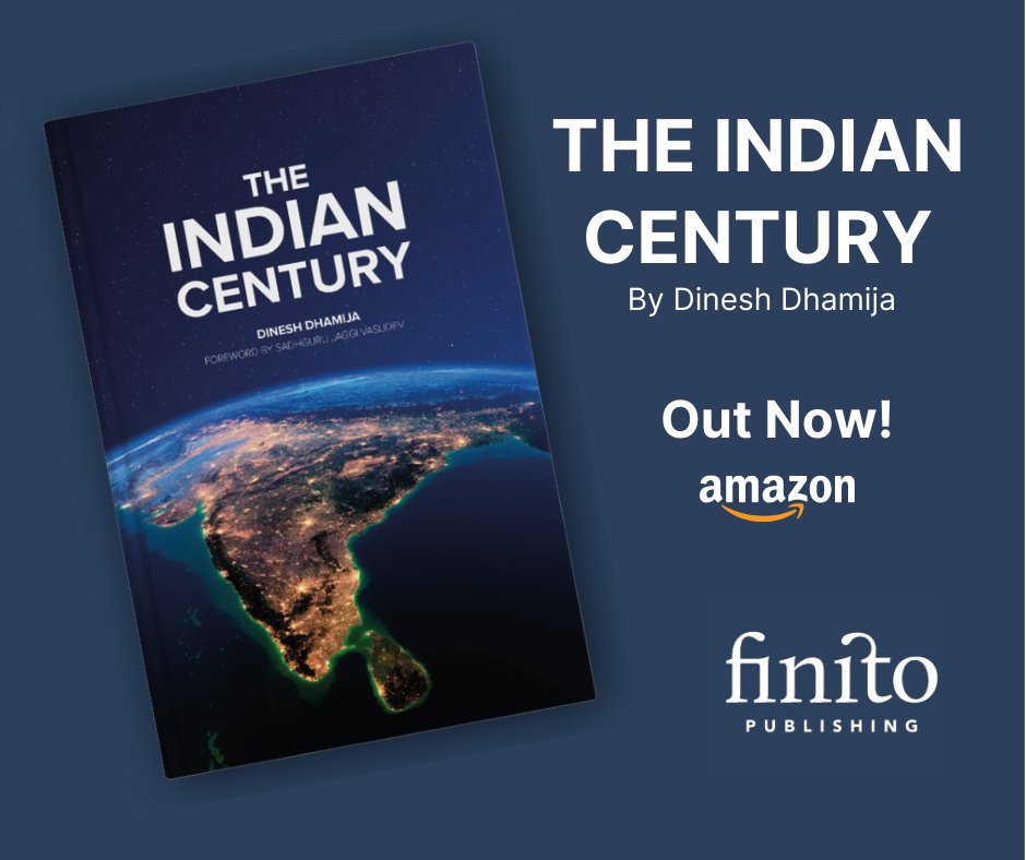 🚀 Excited to unveil #TheIndianCentury, a deep dive into India's ascent to global prominence and what it means for the future. 🌍✨

Order your copy ➡️ amzn.to/49nOPaU 

Perfect for those keen on grasping the nuances of the 21st-century economy.  📘💼