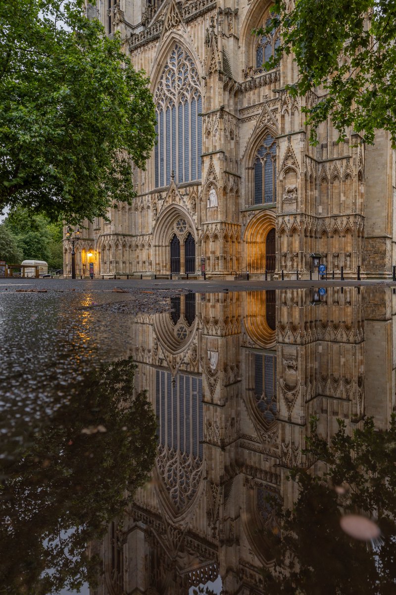 Reflections at York Minster.