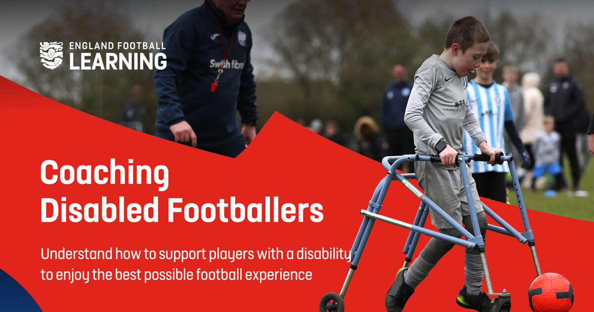 Attend a Coaching CPD Workshop designed to help understand how to support players in your team with additional needs &amp; disabilities.

📆 Wednesday 5 June
⏰ 6.30-9pm (6.30-7.30 CPD Workshop, 7.45-9 Pan Disability League)
📍 The FDC
💰 FREE

Sign Up 👇
forms.office.com/e/V91UG3WK1s