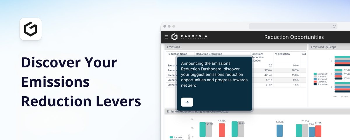 Do You Know Your Biggest Reduction Opportunity? 

Our Emissions Reduction Dashboard surfaces your top reduction opportunities across Scopes 1, 2, and 3.

Assess different reduction scenarios by their impact across your value chain. 

Explore the demo: eu1.hubs.ly/H09f55P0