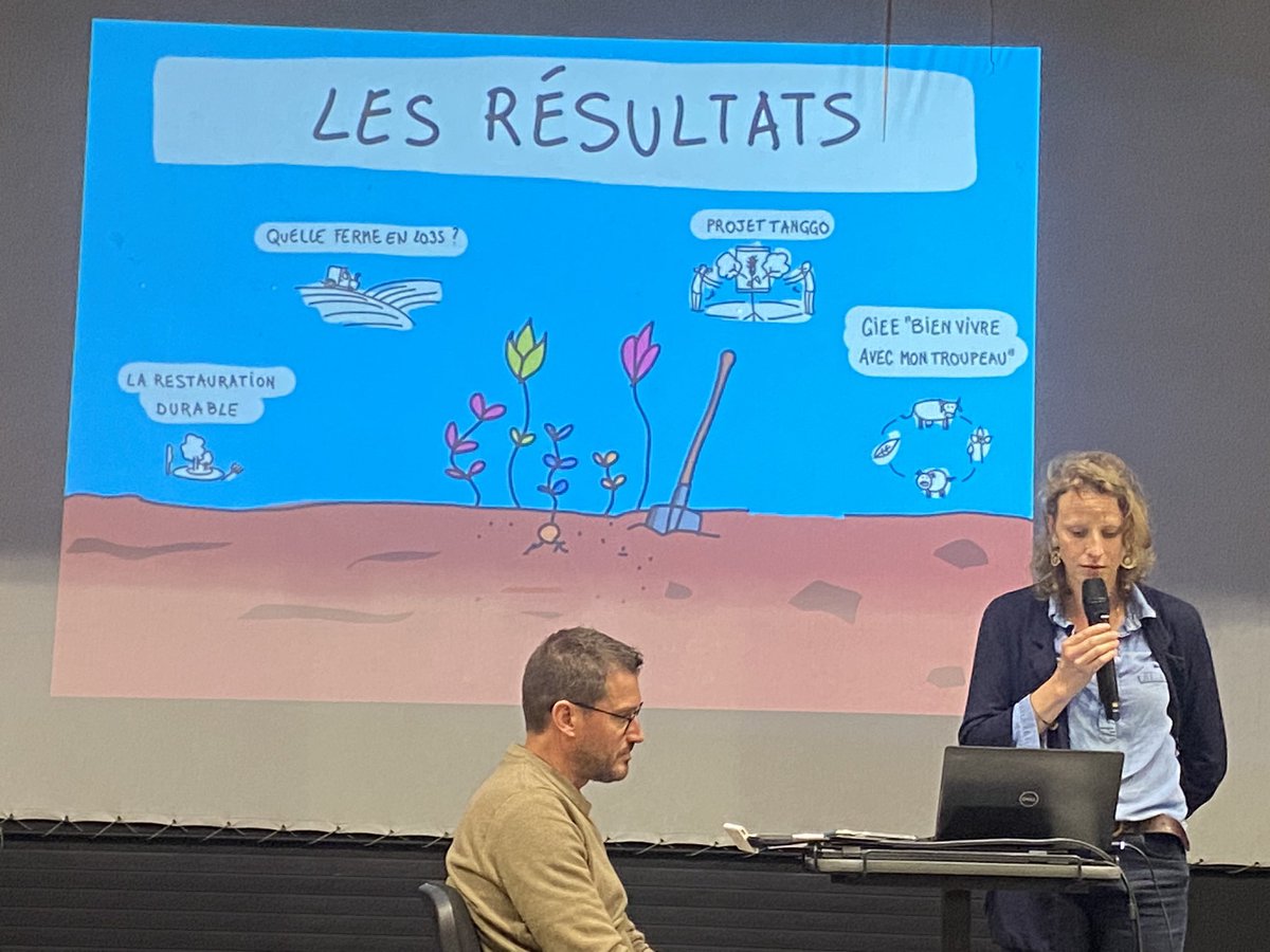 Cpeltiered's tweet photo. @HeidiSevestre Conclusion par C. De Pomyers (DGER) et R. Couturier 
Remerciement des équipes EPL et DRAAF, aux apprenants …
Rappel historique EPA @SLeFoll 
Des freins mais la persévérance des équipes 
Urgent de semer pour demain 
Aller plus loin (6e mission EA)
 Apprenons comprenons agissons https://t.co/o4wylLy4m9