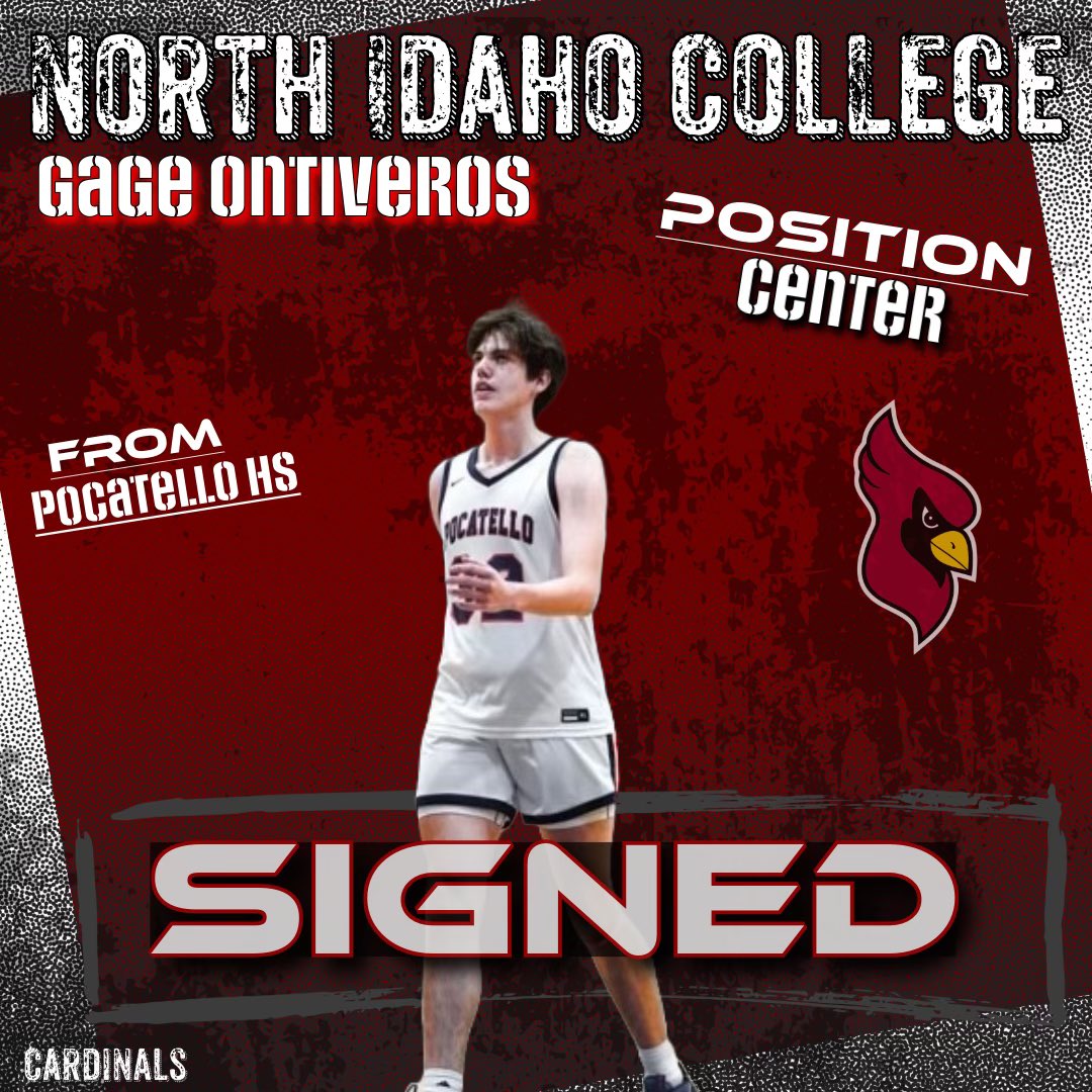 Signed my official letter of intent to continue my basketball career at North Idaho College! Excited to be a Cardinal @CoachCoreyNIC #NorthIdahoCollege