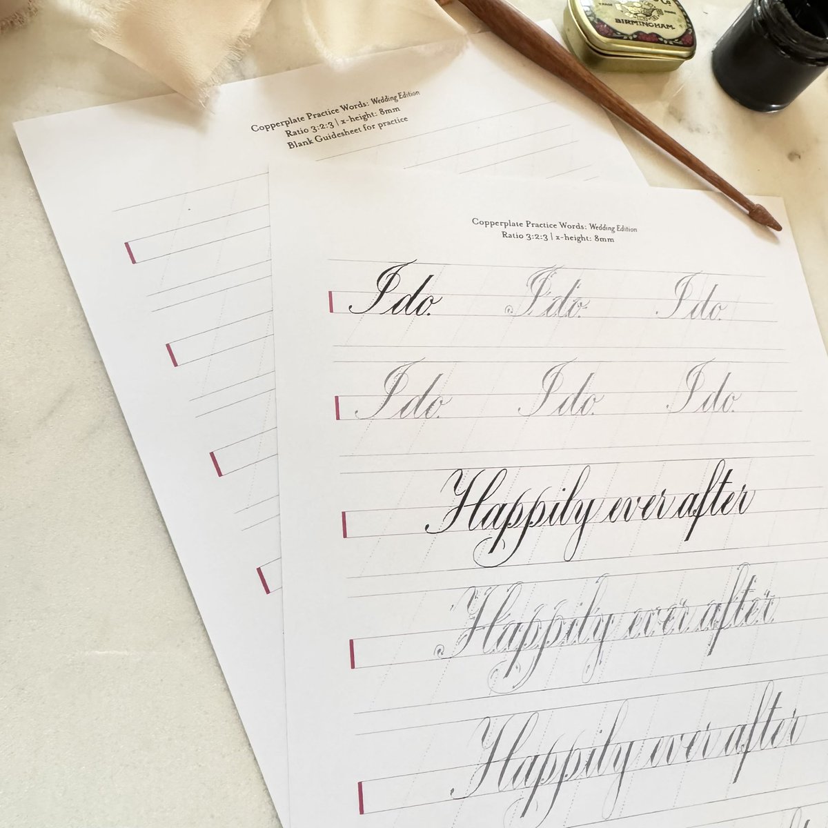 Traceable copperplate practice sheets, new in my Etsy shop! 

etsy.com/listing/172158…