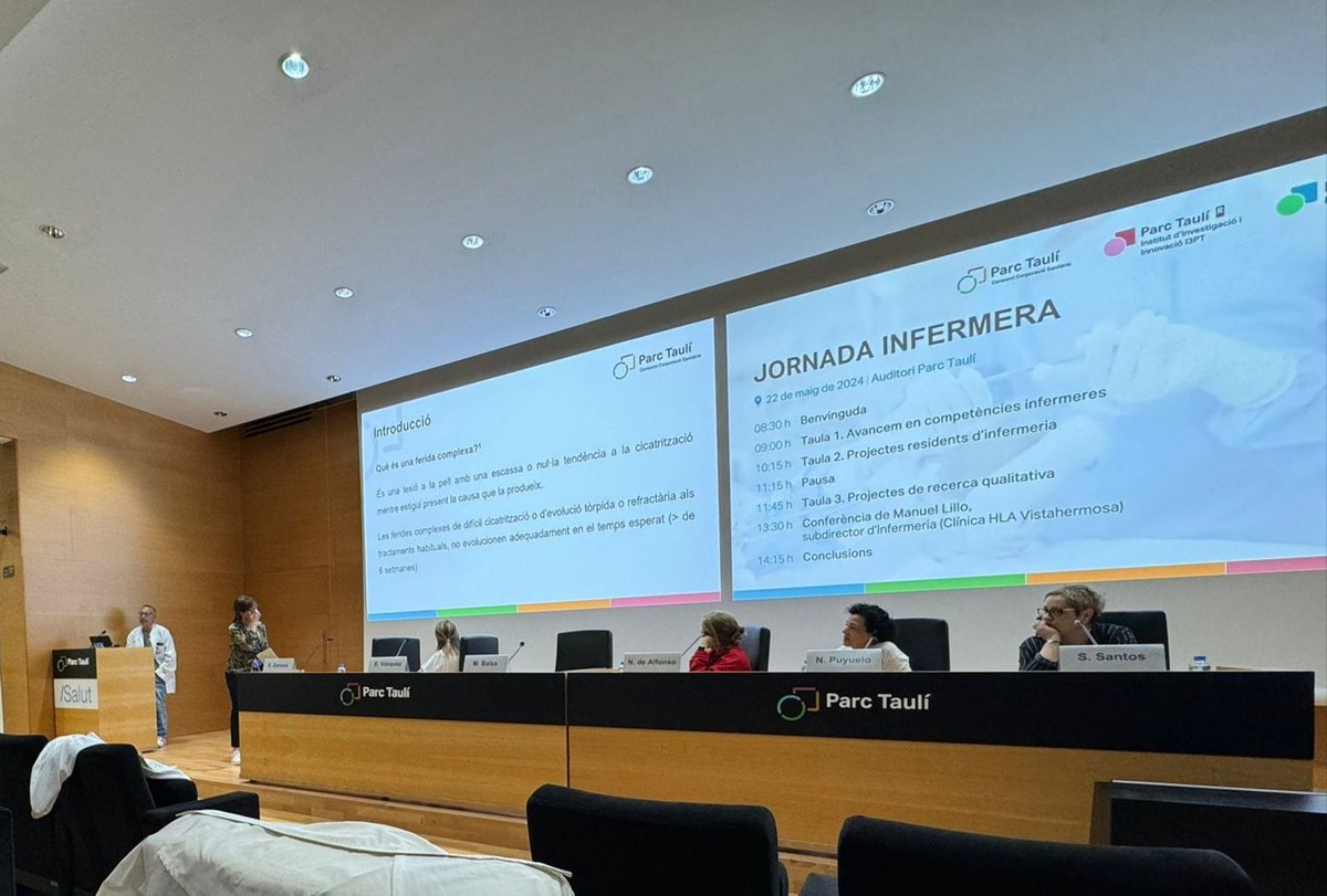 Jornada Infermeria 2024
Avui al Parc Taulí Hospital Universitàri hem presentat projectes en la taula: Avancen en Competències Infermera. Molt interessant conèixer el que fem al nostre entorn.