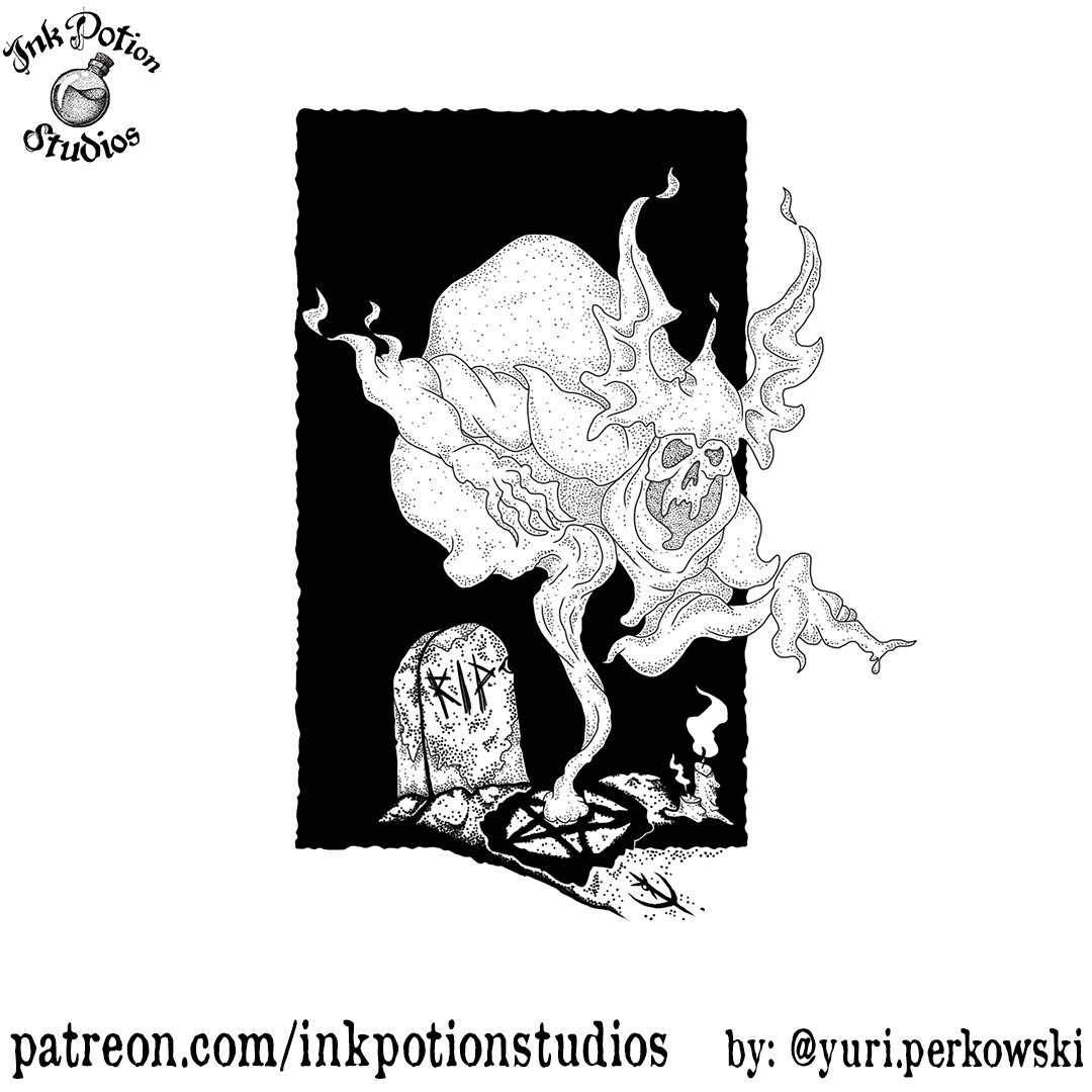 This May, Ink Potion Studios will delve into the dark forests - presenting Elves and ghastly enemies haunting their woodland! 

Arts by: <a href="/Yuriperkowski/">Yuri Perkowski - COMMISSIONS OPEN 2024!</a>

#osr #rpg #rpgart #dnd #fantasy #fantasyart #ttrpg
