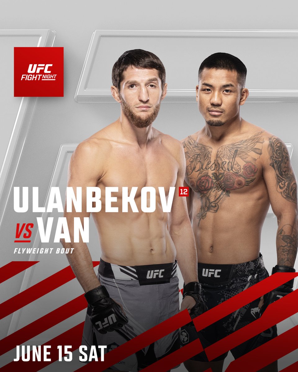 More flyweight action coming to #UFCVegas93 👏 Tagir Ulanbekov vs Joshua Van