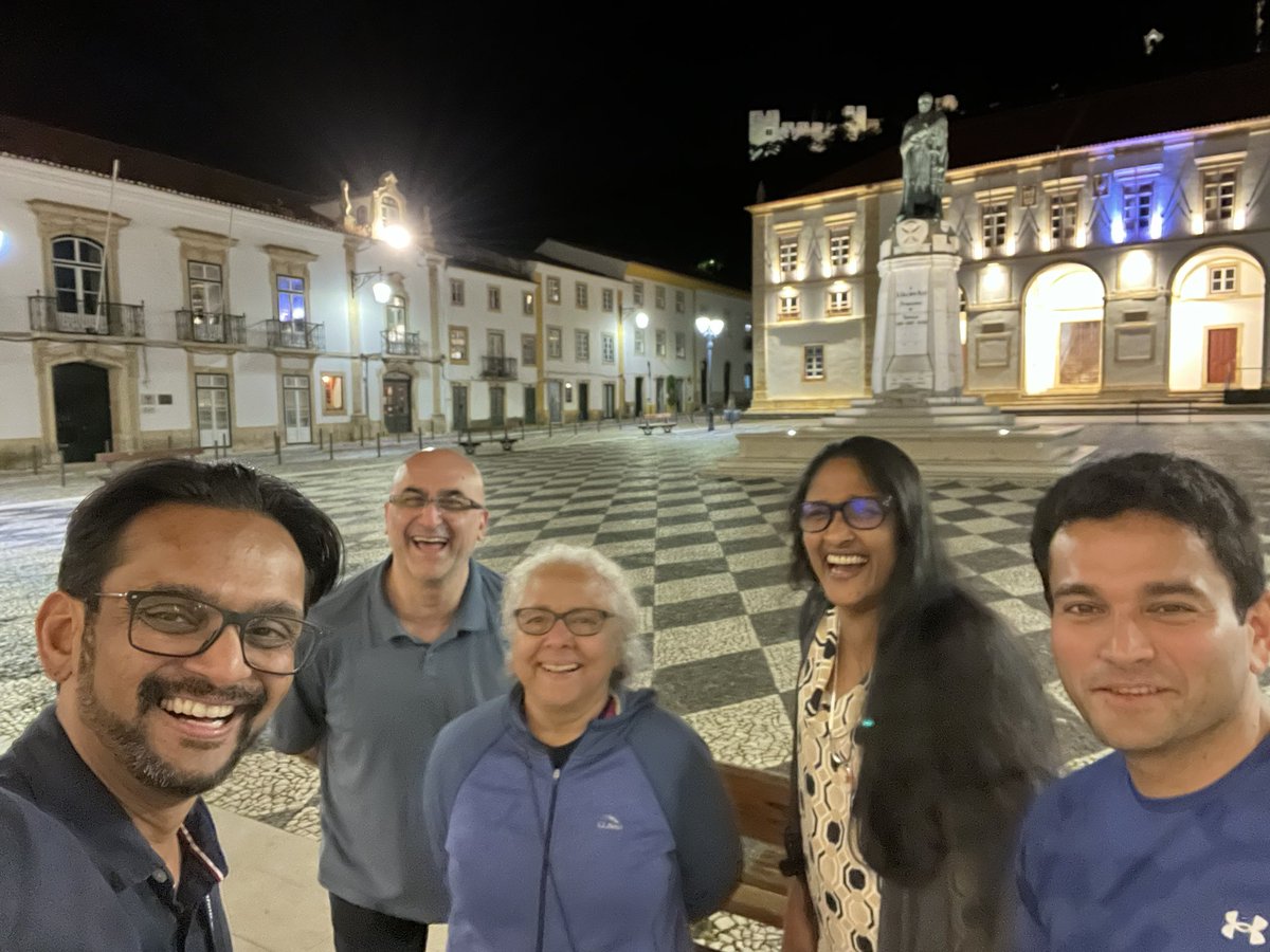RegeLab (@kaushalrege_lab) on Twitter photo Amazing experience co-chairing ECI Nanotech in Medicine conference with <a href="/shynivarghese/">shyni varghese</a> <a href="/DesmedtSmedt/">stefaan de smedt</a> in Tomar, Portugal
Grateful to speakers and poster presenters for an outstanding program!
Looking forward to 2026 co-chaired by
<a href="/AviSchroeder/">Avi Schroeder</a> <a href="/JulieNguyenLab/">Juliane Nguyen</a> Rohan Fernandes Amazing experience co-chairing ECI Nanotech in Medicine conference with <a href="/shynivarghese/">shyni varghese</a> <a href="/DesmedtSmedt/">stefaan de smedt</a> in Tomar, Portugal
Grateful to speakers and poster presenters for an outstanding program!
Looking forward to 2026 co-chaired by
<a href="/AviSchroeder/">Avi Schroeder</a> <a href="/JulieNguyenLab/">Juliane Nguyen</a> Rohan Fernandes