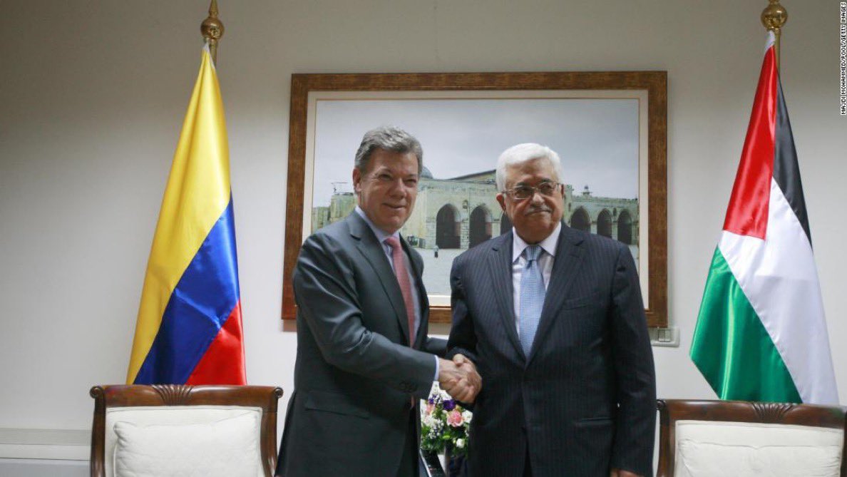 🚨 كولومبيا تفتح سفارة في رام الله، فلسطين.