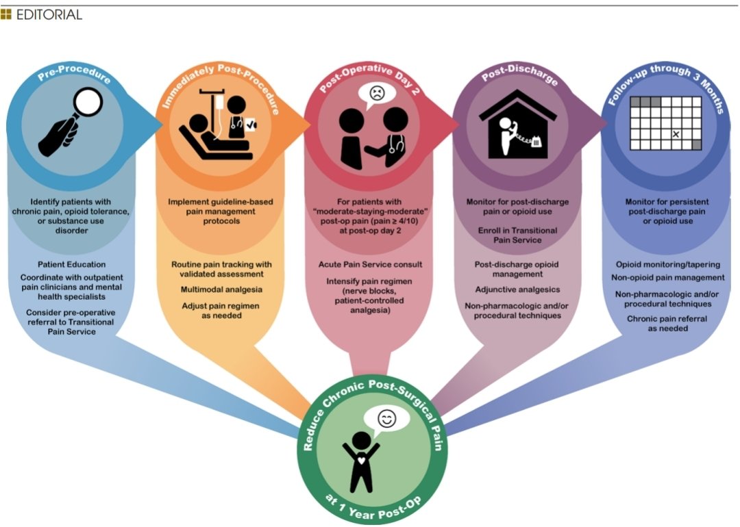 So happy to see our editorial published! How well do we understand postop pain trajectories after cardiac surgery? Can we identify patients at risk of chronic pain and opioid use? What can we do to prevent this? Free to read @IARS_Journals journals.lww.com/anesthesia-ana…