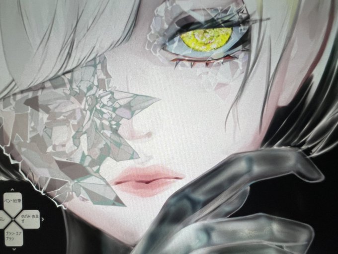 「1girl one eye covered」 illustration images(Latest)