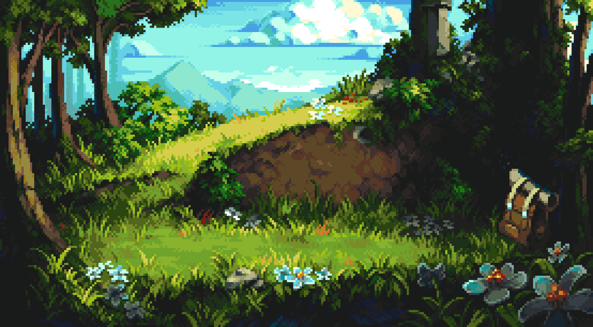 just a bg
#ドット絵 #pixelart