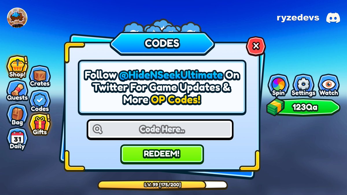 RoDevsDiscord's tweet image. &quot;Check out this 𝗔𝗠𝗔𝗭𝗜𝗡𝗚 #RobloxCreation by @RyzeDevs! 🔥 

They made really detailed UI; it looks amazing! 🤩