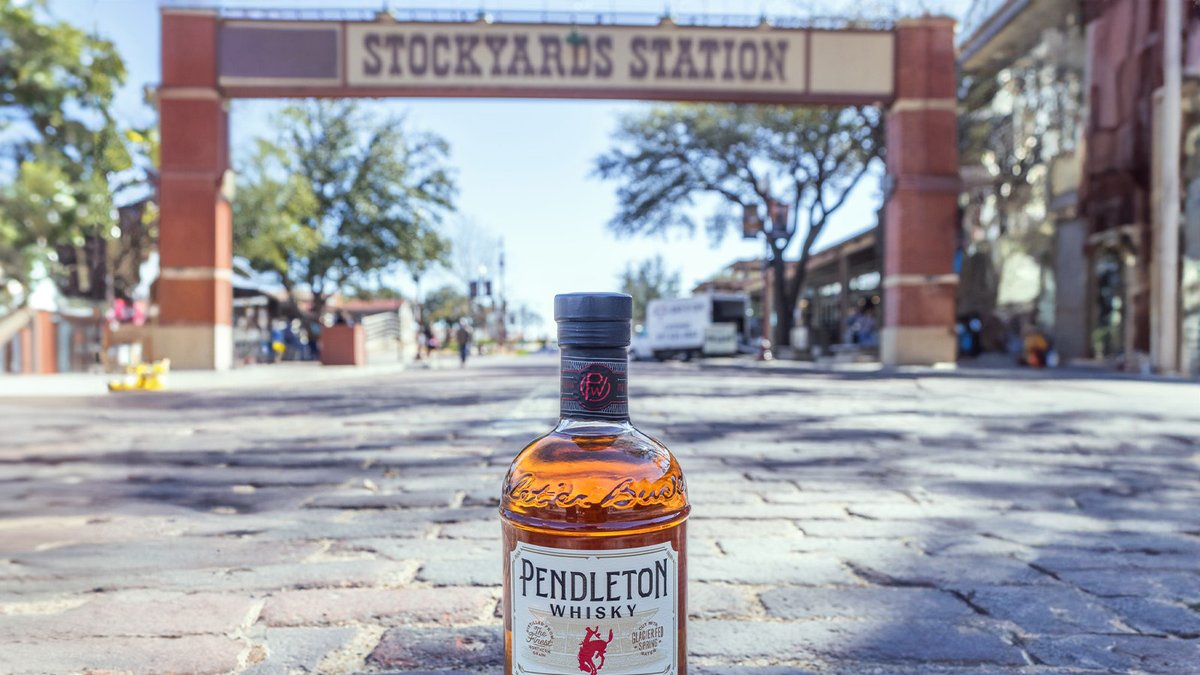 There’s a new boss in town… Pendleton Whisky is the Official Whisky of the Fort Worth Stockyards. Let’er Buck!