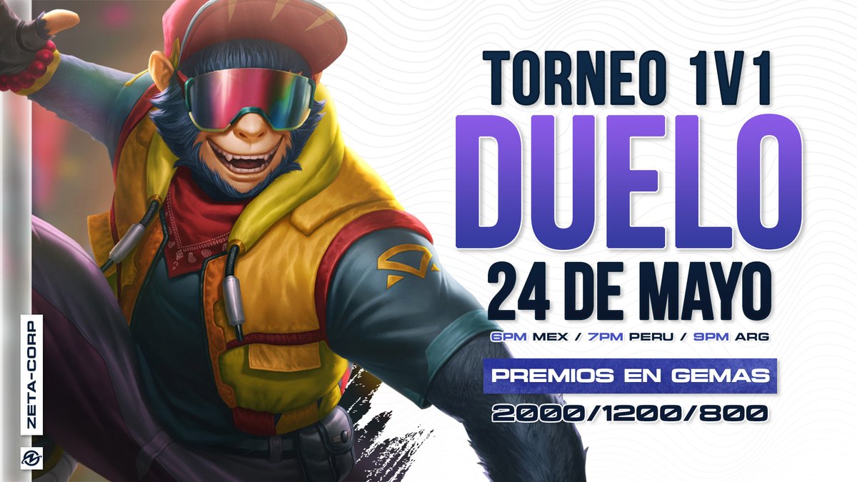 Ya abrimos inscripciones para el TORNEO DE DUEL, será este viernes y tendrá premios en GEMAS para los mejores 3 lugares.

INSCRIPCIÓN GRATIS EN DISCORD
⚡ | discord.gg/wTTV5JQUrW