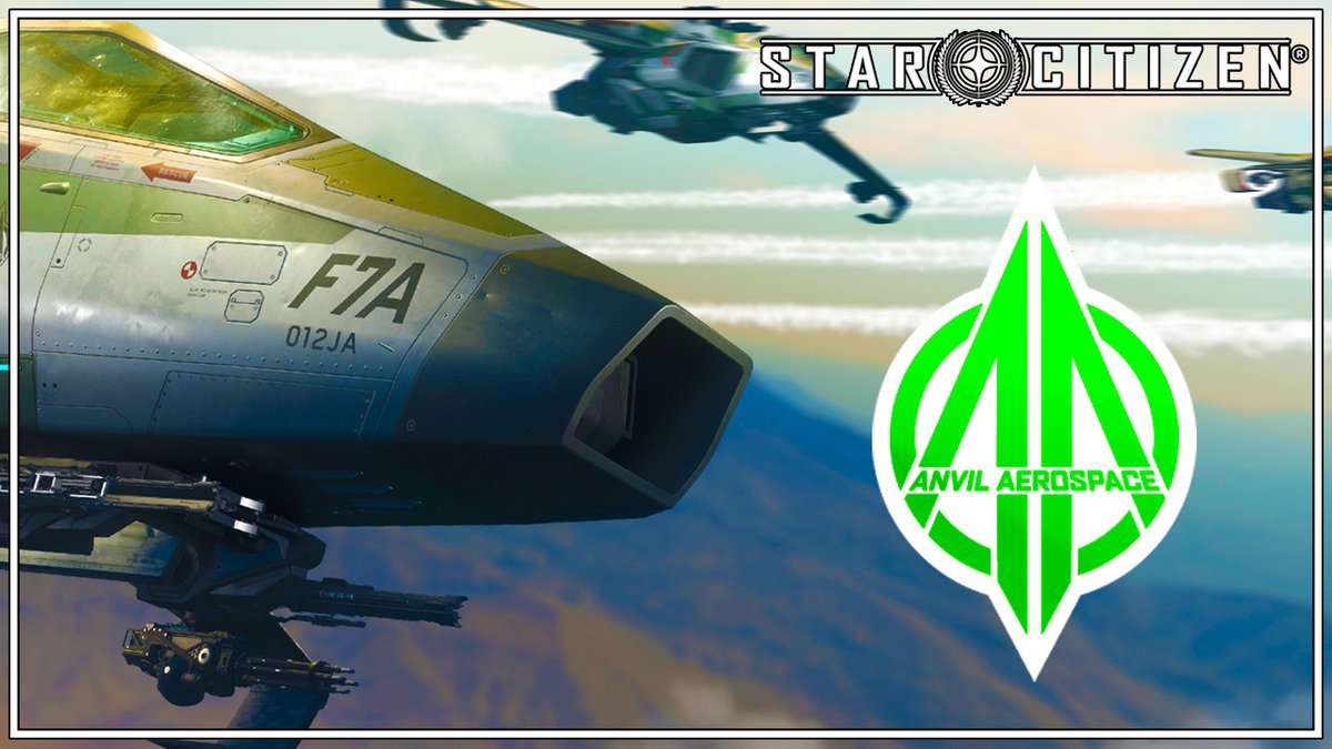 TheAstroPub's tweet photo. The next lore video on the Complete History of Anvil Aerospace from #StarCitizen is out! Come find out how one of the most important ship makers in the verse came to be!

👉https://t.co/Ja7BHdPi4b https://t.co/D5JeDPXtGz
