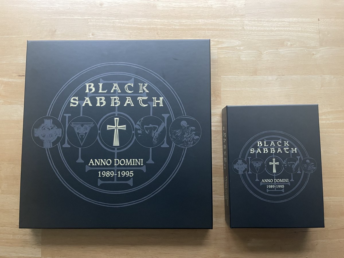sabbathfans's tweet image. Anno Domini: 1989-1995 is released next Friday the 31st of May. I've had it for a few weeks now, and I've posted my thoughts on the set on my website. Go check 'em out. Then go buy the set if you haven't already. Been waiting since 2009 for this set!
black-sabbath.com/2024/05/anno-dβ¦