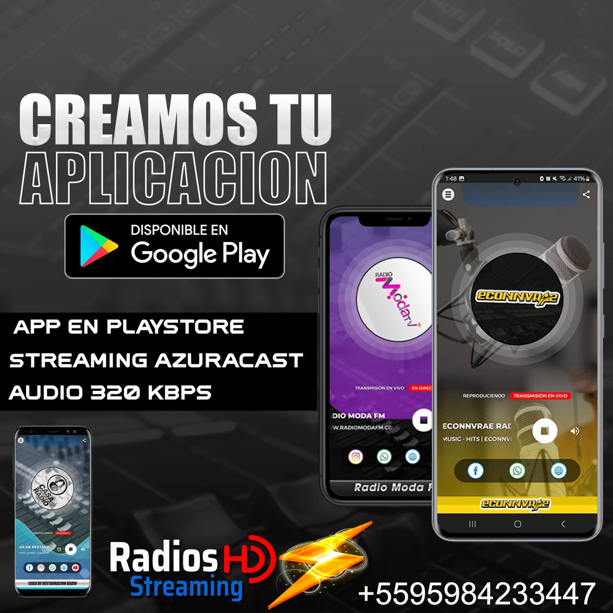 Radios HD Streaming tweet media