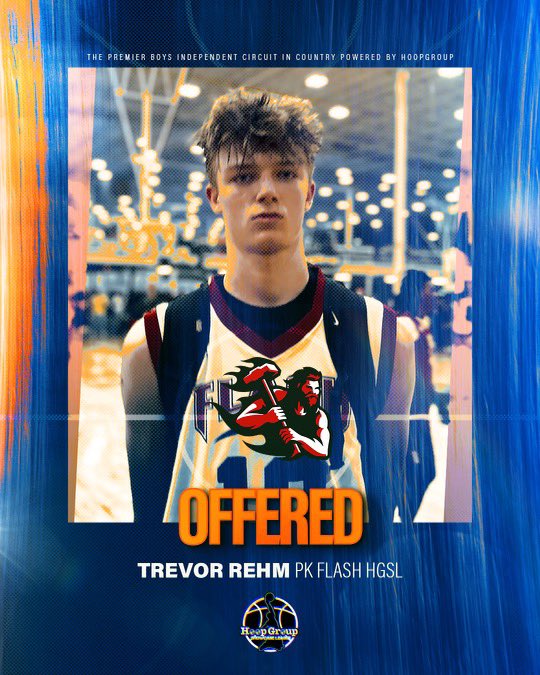 2025 Trevor Rehm has been offered by Division 2 California University of Pennsylvania! @PKFlash1 | @TheHoopGroup