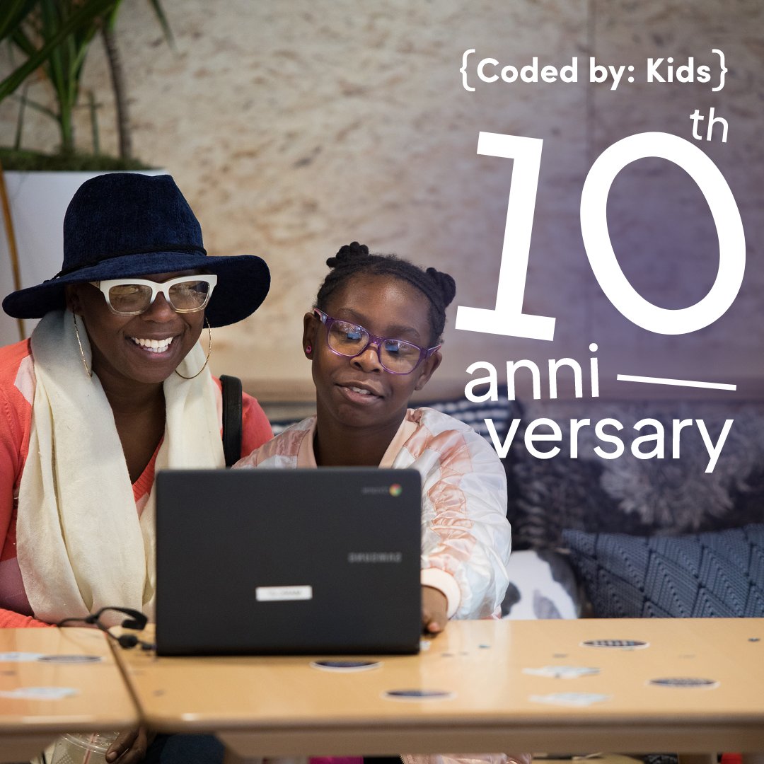 Can’t make it to our anniversary event on June 6th but still want to support #CodedByKids? Donate today and celebrate 10 years of our mission to develop the next generation of tech leaders. bit.ly/4dIDuWB

#CBK10 #TechEducation #YouthDevelopment #EquityInTech #PhillyTech