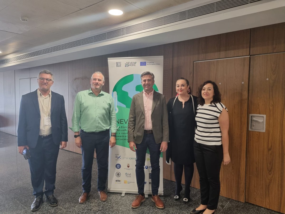 📢#NEVERMORE project partners met today in Murcia to discuss the progress made so far and the next steps on modelling approach at EU and local level, impact and #riskassessment, and #innovativetools. 
@Ayto_Pinatar @infoRMurcia @FBK_research @ZSInnovation