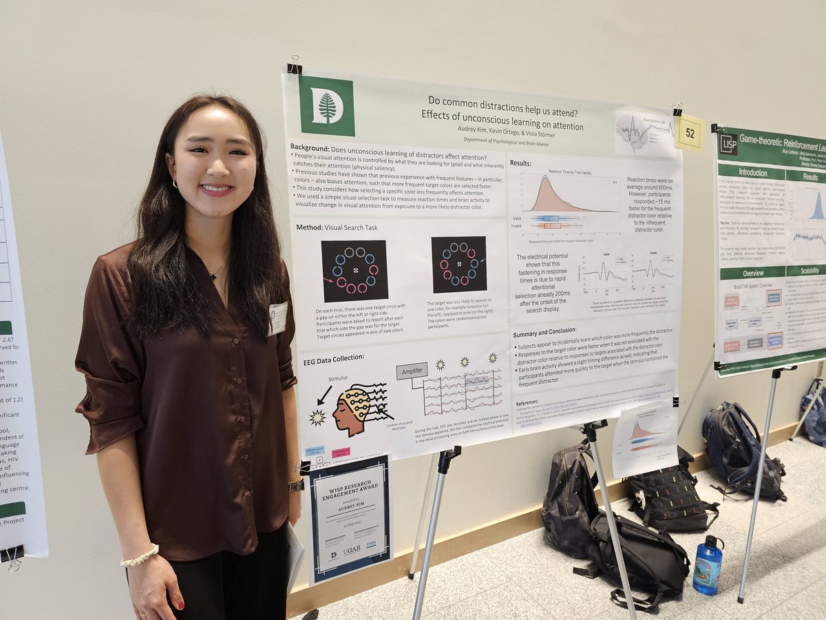 DartmouthPBS's tweet photo. @DartmouthPBS undergraduate researchers present posters on their work at the Wetterhahn Symposium! https://t.co/TcHuRxbMws