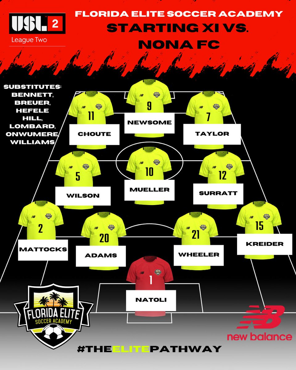 Starting XI🚨

Here's how we lineup against Nona FC

Livestream➡️  youtube.com/watch?v=biAXSi…