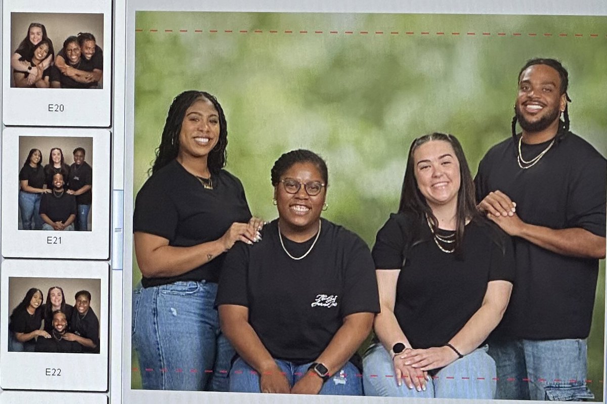 cstokes773's tweet photo. My staff asked to do“old school” jcp photoshoot as our end of year activity. 

Supervising  Gen Z professionals has been a helluva experience. These new SA professionals are hella funny, committed, and keep me tapped in to the new stuff happening https://t.co/I6eq3IBAey