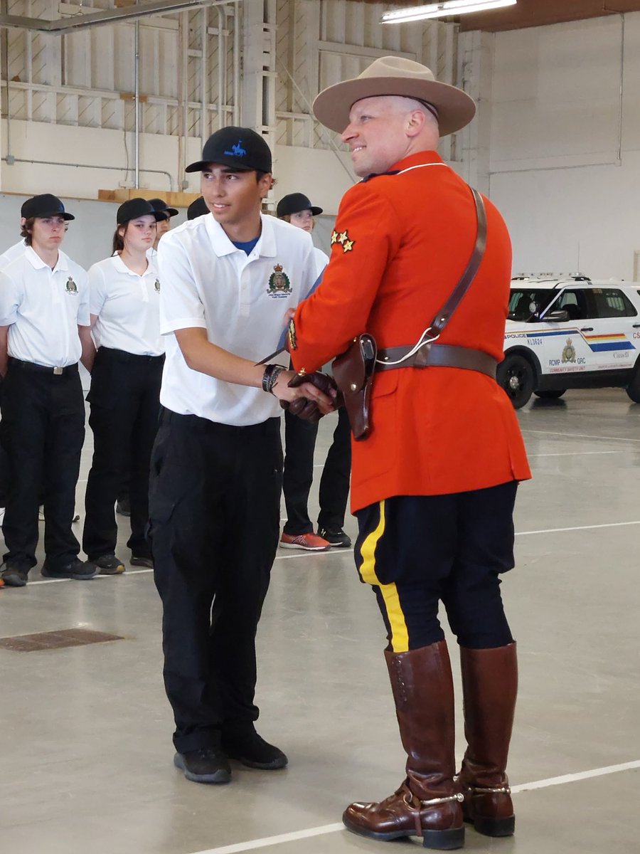Seaton students graduating from the RCMP Academy. Congrats.