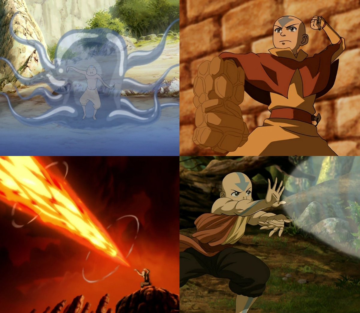 He who can bend all four elements