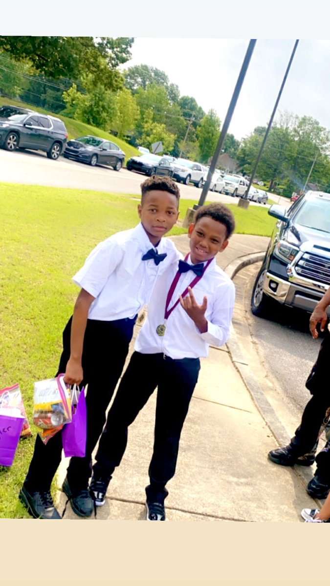 NBA YoungMyles graduated 5th grade today!! 🥳