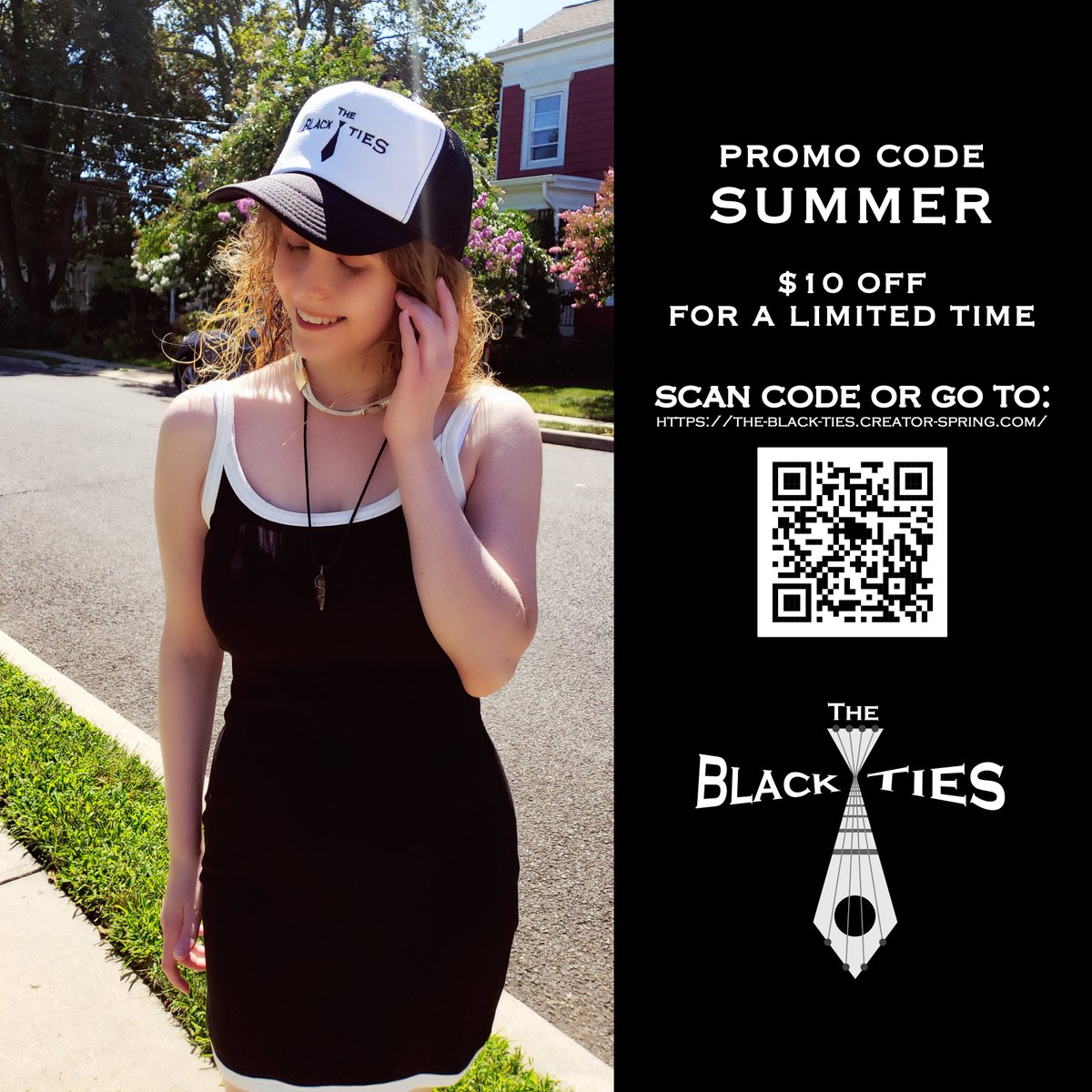 Black Ties fans were asking! Promo code 'SUMMER'. 🎸🎶

the-black-ties.creator-spring.com

#theblackties #blacktiesofficial #classicrock