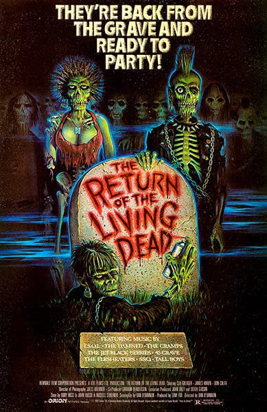moviehunters01's tweet image. The Return of the Living Dead (1985)

Horror/Comedy ‧ 1h 31m
Director: Dan O’Bannon

#thereturnofthelivingdead #danobannon #clugulager #jameskaren #doncalfa #movieposter #moviehunters01