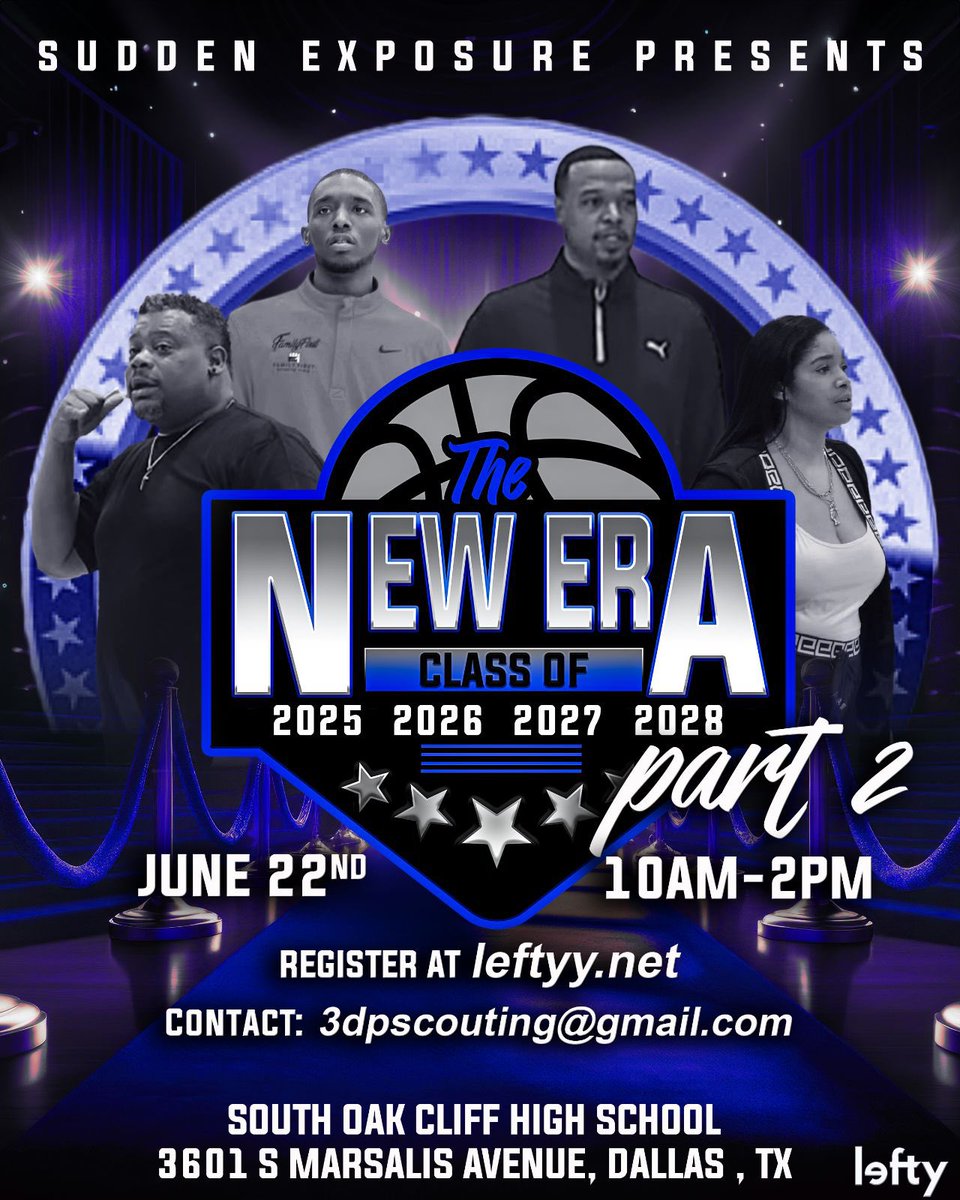 🚨Sudden Exposure Showcase Part II🚨

If you haven’t received an offer by now or some interest this is a showcase 🫵🏾 don’t want to miss❗️

4️⃣ offers after 1st Live Period 

7️⃣ offers after 2nd Live Period 

✅Come get the Exposure you need‼️

Sign up Leftyy.net