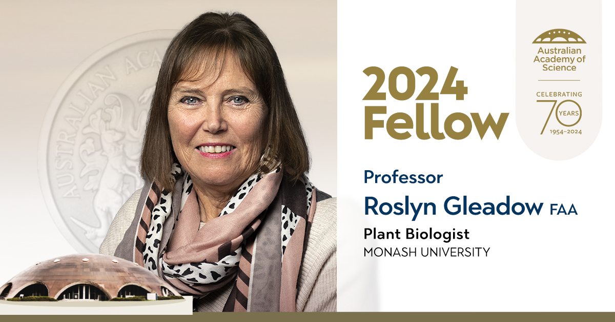Forget what you thought about plant defences. Newly elected Fellow Prof Roslyn Gleadow FAA (@RosGleadow, @MonashUni) has revealed cyanide in plants is about nitrogen management within plants, not just for warding off nibblers. This discovery could change how we handle future food