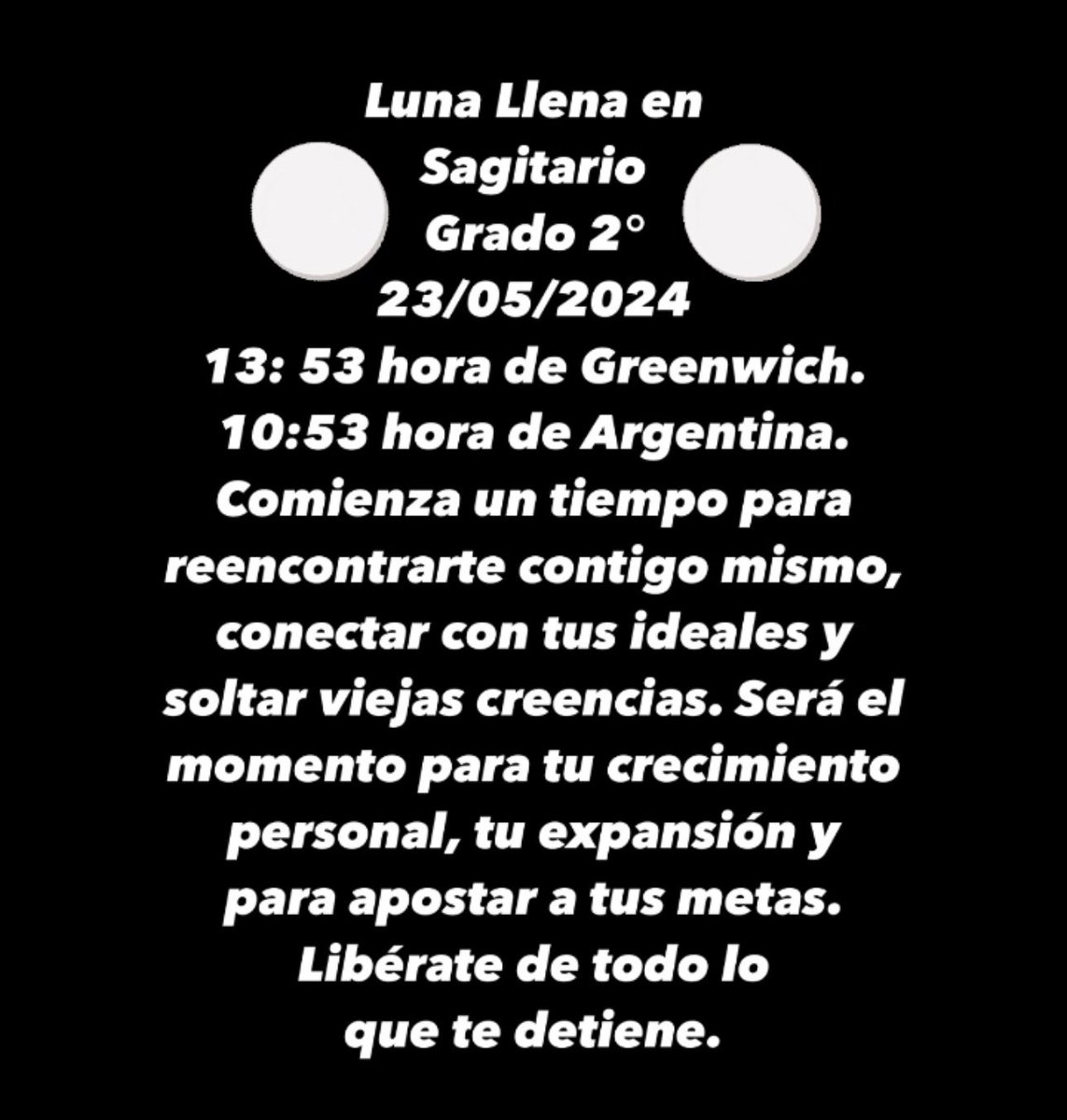 Luna llena en Sagitario 🌕♐️ 23/05/2024 #FullMoon #Astrología