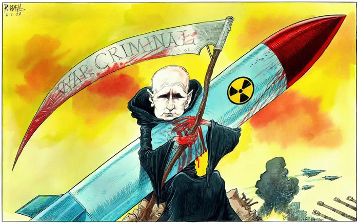 #putincaricature #putin #putler #putinwarcriminal #russiaisaterrorisstate #ruzzia #stoprussia #Ukraine #UkraineWillWin #StandWithUkraine #GloryToUkraine #NAFO