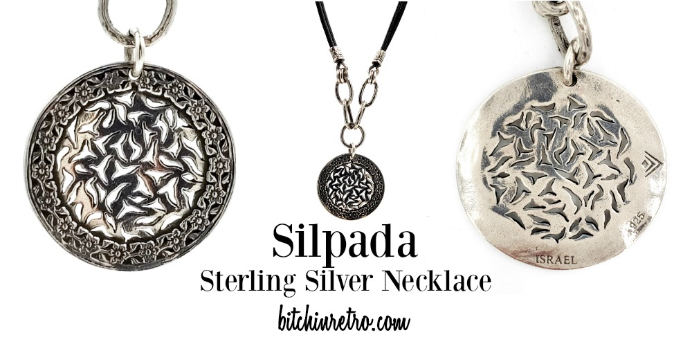 RetroCEO's tweet photo. #Silpada sterling silver pendant #necklace in the "sunburst" pattern with awesome #bohemian vibe. Filigree style cutouts, silver links & a leather cord all work together for a timeless piece that will serve you for years to come.
#bitchinretro #bohostyle
https://t.co/xqcYRcvH7T https://t.co/e6nsrk3Mbp