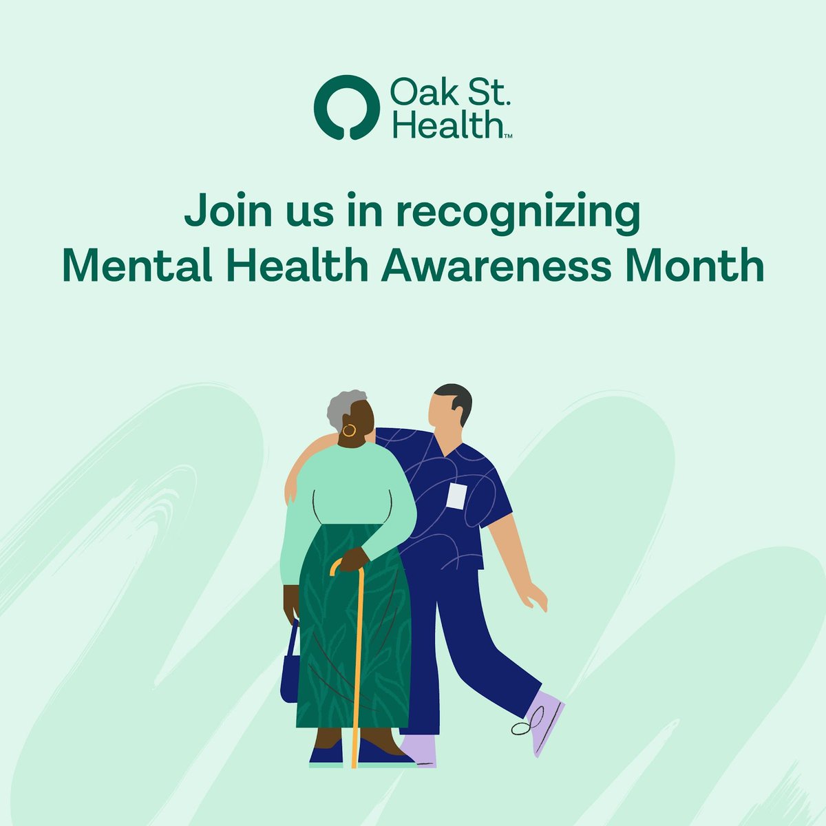 Oak Street Health (@oakstreethealth) on Twitter photo Mental health diagnoses have risen overall since 2019, and the biggest rise was in adults 65 and over (source: <a href="/FAIRHealth/">FAIR Health</a>). Providers can help older adult patients by emphasizing #BehavioralHealth alongside physical wellness. #MHAM2024 Mental health diagnoses have risen overall since 2019, and the biggest rise was in adults 65 and over (source: <a href="/FAIRHealth/">FAIR Health</a>). Providers can help older adult patients by emphasizing #BehavioralHealth alongside physical wellness. #MHAM2024