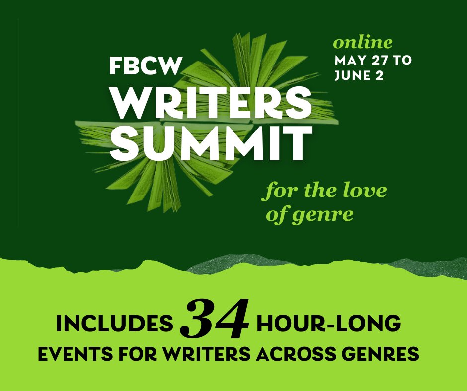 Have you registered for our online Writers Summit? 🥳 Whether you consider yourself a genre writer or not, there will be something for everyone. We look forward to welcoming you all on Monday! ow.ly/jNPo50RRRU9
