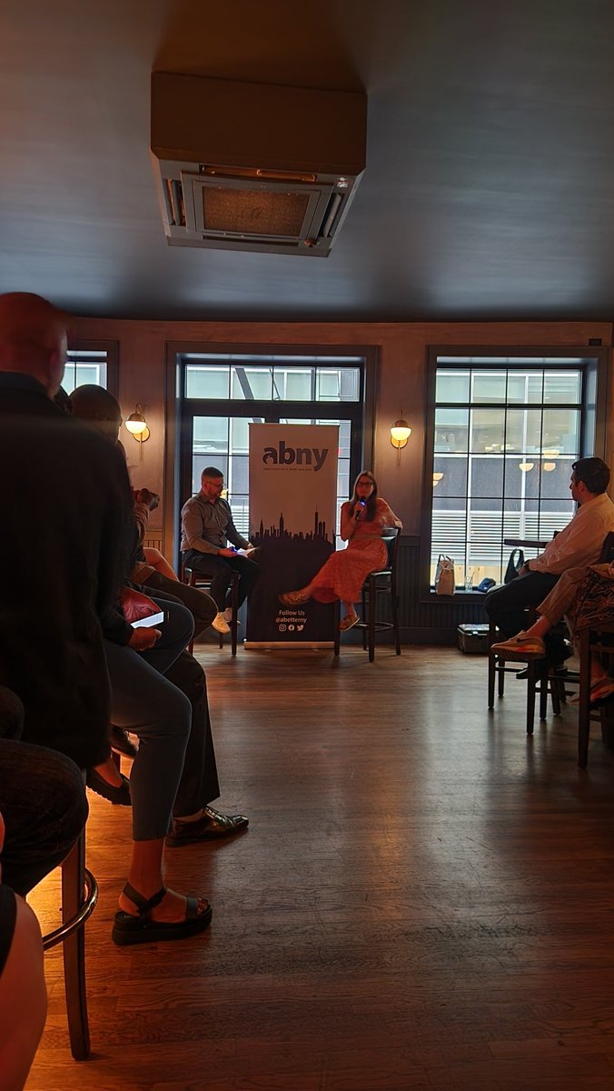 We're here w/ <a href="/ABetterNY/">ABNY</a> &amp; <a href="/NYCEDC/">NYCEDC</a> to hear from <a href="/juliepsamuels/">Julie Samuels</a> of <a href="/TechNYC/">Tech:NYC</a>, a network of tech leaders fostering a dynamic, diverse, and creative New York. She's sharing their current work in supporting and growing NYC’s tech ecosystem amidst an ever-evolving industry.