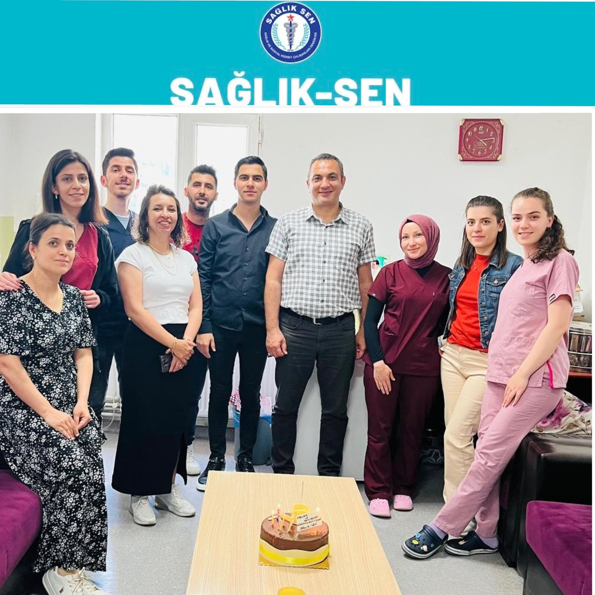 Hemşireler-Ebeler haftası münasebetiyle @bdb_bayir Başkanımızın Sarıveliler İlçe Devlet Hastanesi ziyareti. @sagliksen @Ss_genclik