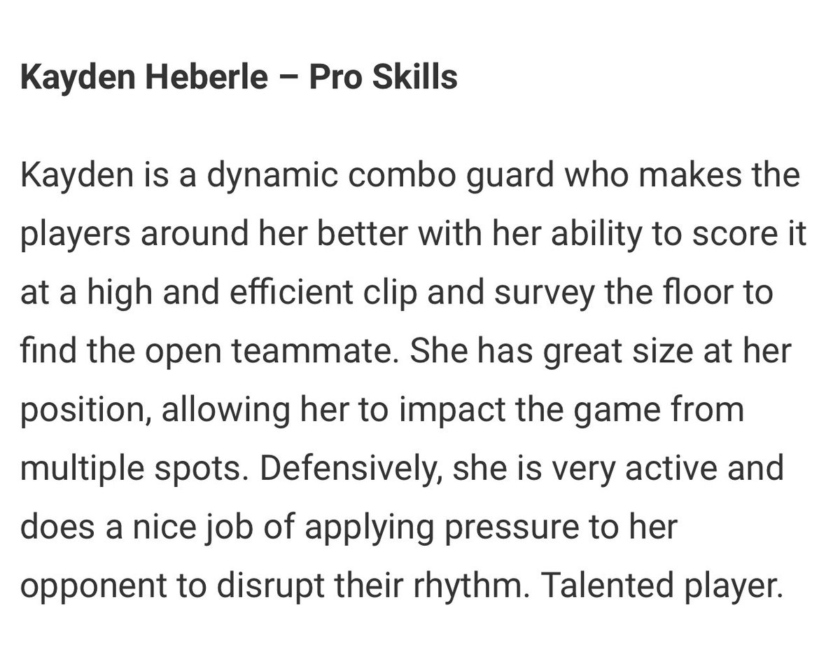<a href="/JrAllStarBB/">Jr. All-Star Girls Basketball</a> thank you for the write up, I will continue to work!