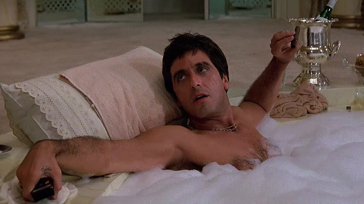 Al Pacino in Scarface (1983)